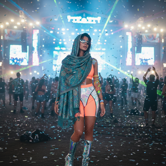 OCEANS BREEZE - RAVE SCARF