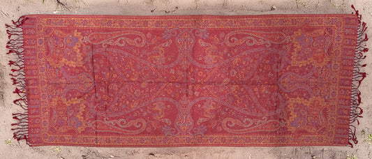 CRIMSON SUNSET - RAVE SCARF